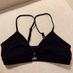 ALO Yoga Splendor Bra- Black- Small